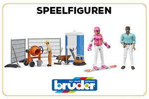 Bruder speelgoed poppetjes en Bworld accessoires