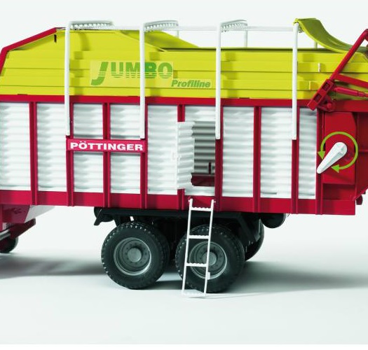 bruder 2214 - bruder Bruder 02214 Pottinger hooiraapwagen  - bruder 2214