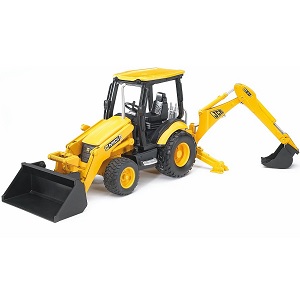 bruder 2427 - Bruder 02427 JCB Midi CX laadschop met baggerkraan 