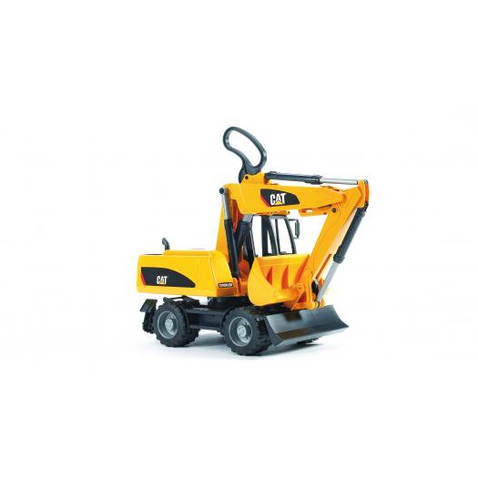 bruder 2445 - bruder Bruder 02445 CAT graafmachine op wielen - bruder 2445