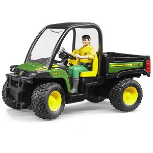 bruder 2490 - Bruder 02490 John Deere Gator XUV 855D met chauffeur 