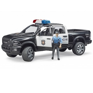 bruder 2505 - Bruder 02505 RAM 2500 Power Wagon politietruck met agent