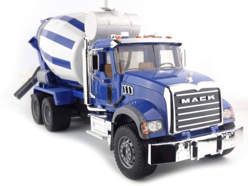 bruder 2814 - bruder Bruder 02814 vrachtwagen MACK-Granite betonauto - bruder 2814