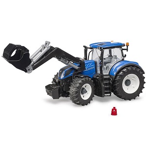 bruder 3121 - Bruder 03121 New Holland T7.315 tractor met voorlader