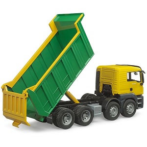 Bruder 3766 - Bruder Bruder 03766 vrachtwagen MAN TGS kiepwagen - Bruder 3766