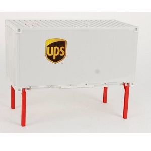 bruder 3906 - Bruder UPS container wisselbrug