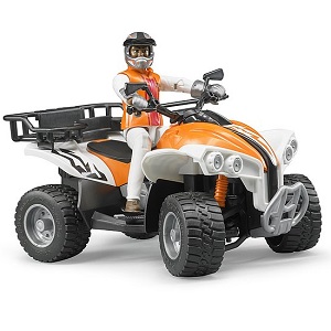 bruder 63000 - Bruder 63000 BWorld Quad met bestuurder