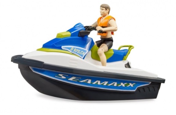 bruder 63151 - bruder Bruder 63151 Bworld waterscooter met speelfiguur - bruder 63151