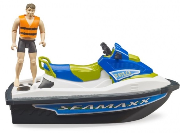 bruder 63151 - bruder Bruder 63151 Bworld waterscooter met speelfiguur - bruder 63151