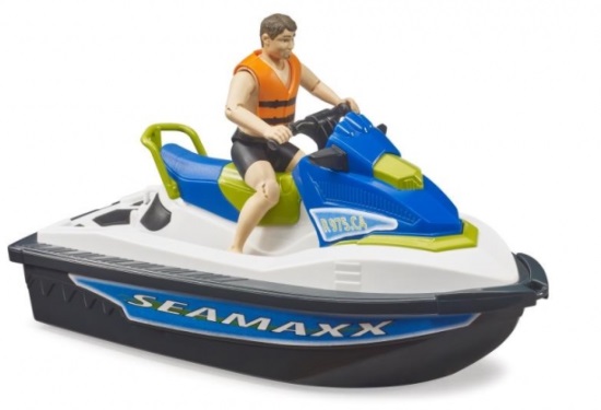 bruder 63151 - bruder Bruder 63151 Bworld waterscooter met speelfiguur - bruder 63151