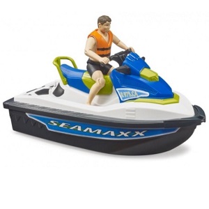 bruder 63151 - Bruder 63151 Bworld waterscooter met speelfiguur