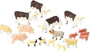 Britains 43096 - Britains Britains 43096 Voordeelset dieren 17 delig (1:32) - Britains 43096