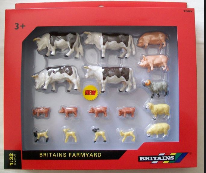 Britains 43096 - Britains Britains 43096 Voordeelset dieren 17 delig (1:32) - Britains 43096
