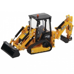 Britains 43264 - Britains 43264 JCB 1 CXT combi shovel graaflaadmachine 1:32