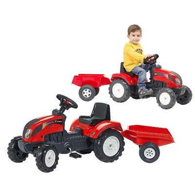Tractor Trac Set Rood 2/5