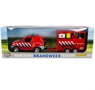 2-Play 521557 - 2-Play 2-Play 521557 brandweerjeep met aanhangwagen - 2-Play 521557