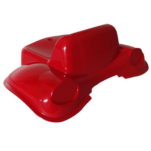 Rolly Toys 0003 Rollytoys zadel rood voor RollyKid traptrekker Massey Ferguson, Case en Steyr