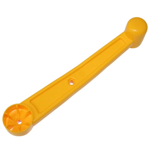 Rolly Toys 0030 Rollytoys onderdeel: hendel graafarm (geel/rechts)