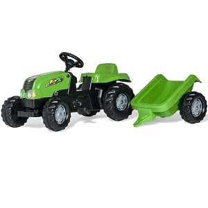 Rolly Toys rollyKid-X traptractor met aanhanger