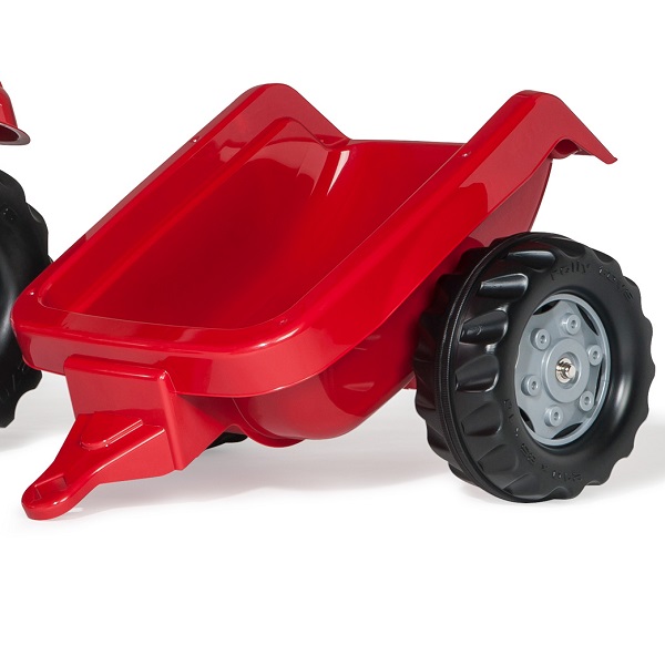 Rolly Toys 012305 - Rolly Toys Rolly Toys rollyKid Massey Ferguson 4-wiel traptractor met aanhanger - Rolly Toys 012305