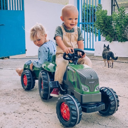 Rolly Toys 013166 - Rolly Toys Rolly Toys RollyKid Fendt Vario 516 met aanhanger - Rolly Toys 013166