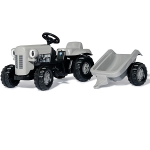 Rolly Toys RollyKid Little Grey Fergie traptractor met aanhanger