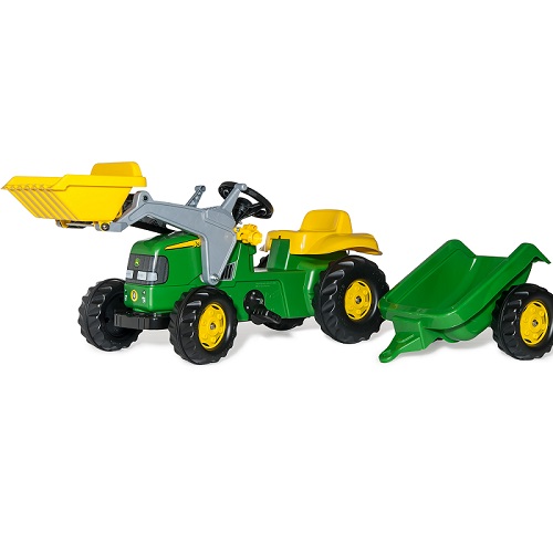 ziek storm het ergste Rolly Toys 023110 Rolly Toys rollykid John Deere met voorlader en aanhanger  - Rollytoys-traptrekkers.nl, het goedkope online adres voor speelgoed van  het merk Rolly Toys (023110)