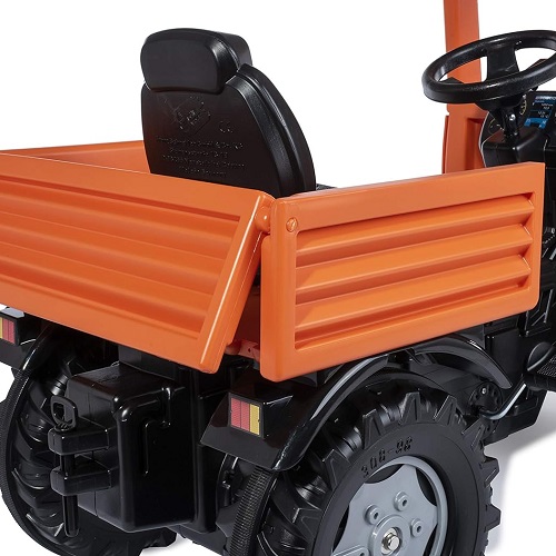 Rolly Toys 038237 - Rolly Toys Rolly Toys Mercedes Benz RollyUnimog Service traptractor meet zwaailicht - Rolly Toys 038237