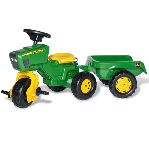 Toys 052769 Rolly Toys rollyTrac Deere met aanhanger - Rollytoys-traptrekkers.nl, het goedkope online adres voor speelgoed van het merk Rolly Toys (052769)