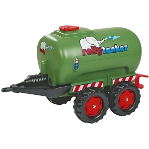 Rolly Toys RollyTanker dubbelassige tankaanhanger Fendt groen