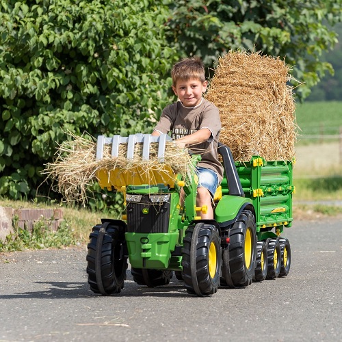 Rolly Toys 409679 - Rolly Toys Rolly Toys rollyTimber Loader Boskraan (grijs/geel) - Rolly Toys 409679