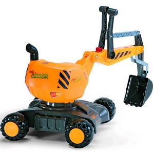 Roll Ttoys rollyDigger zitgraafmachine geel 421008 (aanbieding)