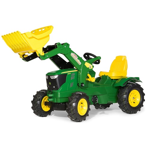 Rolly Toys 611102 Rolly Toys rollyFarmtrac John Deere 6210R met rollyTrac voorlader en luchtbanden