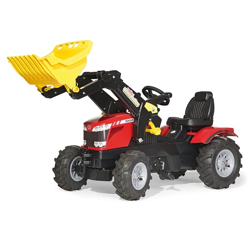 Rolly Toys 611140 Rolly Toys rollyFarmtrac Massey Ferguson MF 8650 met voorlader en luchtbanden