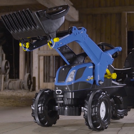 Rolly Toys 611256 - Rolly Toys Rolly Toys rollyFarmtrac New Holland T7 tractor met voorlader - Rolly Toys 611256