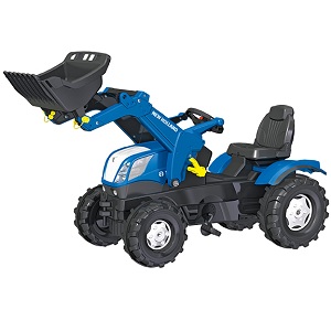 Rolly Toys New Holland T7 Farmtrac tractor met voorlader