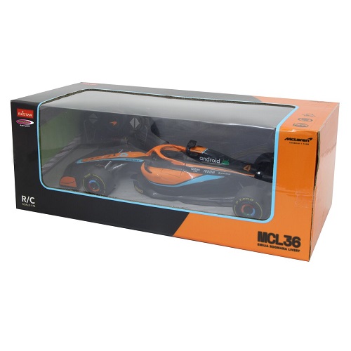 402109 -  Rastar Jamara 402109 RC McLaren MCL36 F1 - Formule 1 auto Lando Norris schaal 1:18 met 2,4GHz afstandsbediening -  402109
