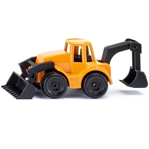 SK1103 Siku 1103 Graaflaadmachine shovel en graafmachine in een