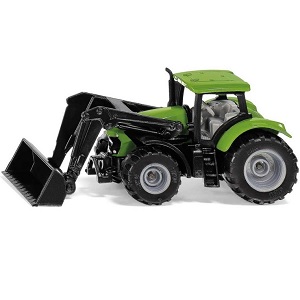 Siku 1394 - Siku 1394 Tractor Deutz-Fahr met voorlader