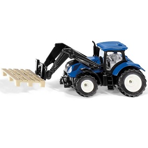 Siku 1544 - Siku 1544 New Holland  tractor met pallet