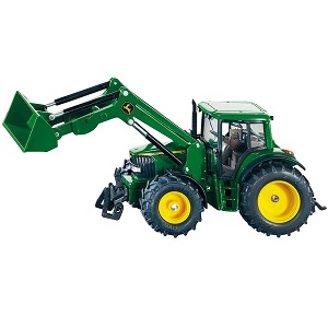 siku 3652 - Siku 3652 John Deere 6820 tractor met voorlader