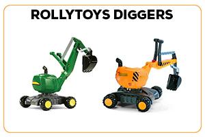 Rollytoys zitgravers buitenspeelgoed